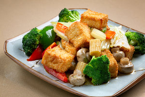 Pan Fried Mixed Vegetables with Tofu
